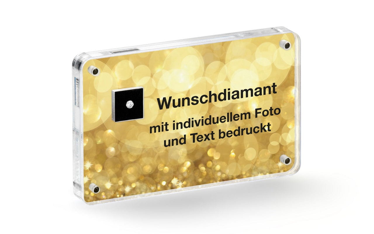 Geschenkdiamant - voll individualisierbar