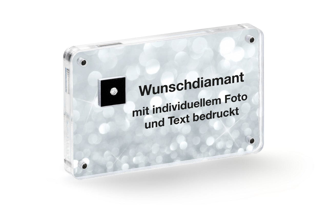 Geschenkdiamant - voll individualisierbar
