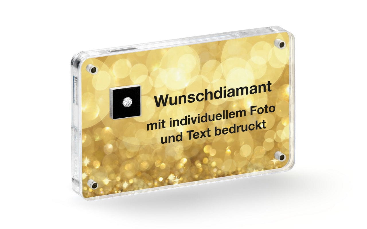 Geschenkdiamant - voll individualisierbar