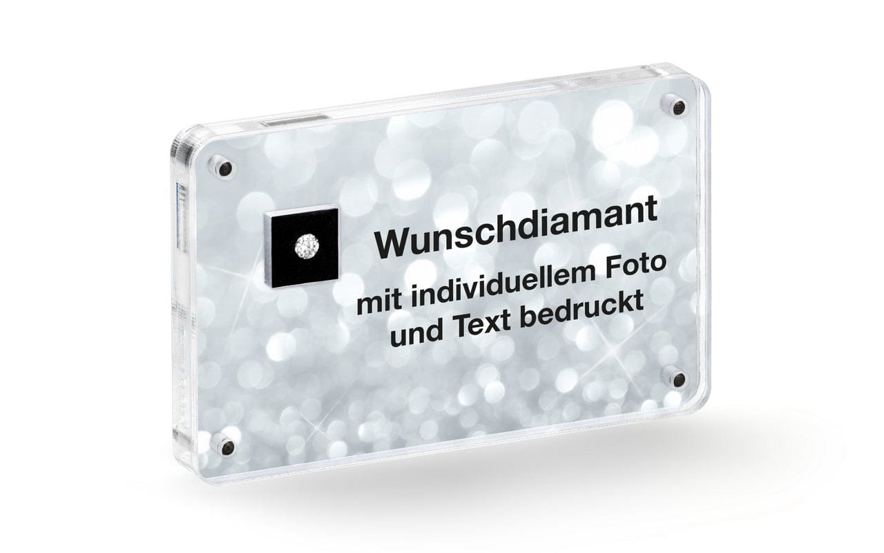 Geschenkdiamant - voll individualisierbar